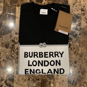 Burberry Crewneck, BRAND NEW NEVER WORN WITH TAGS.
